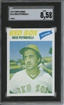 1977 Topps #111 Rico Petrocelli 9 card progressive proof.